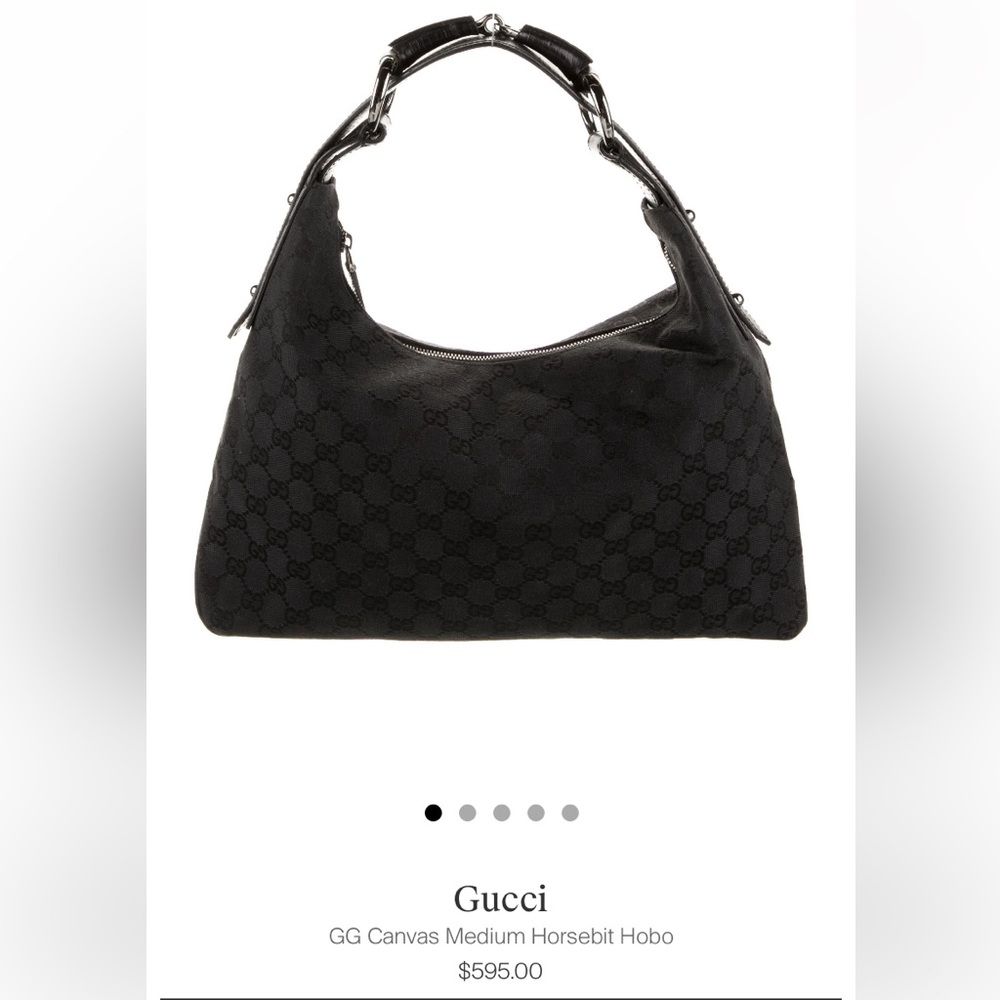 Authentic Vintage Gucci Horsebit Handbag